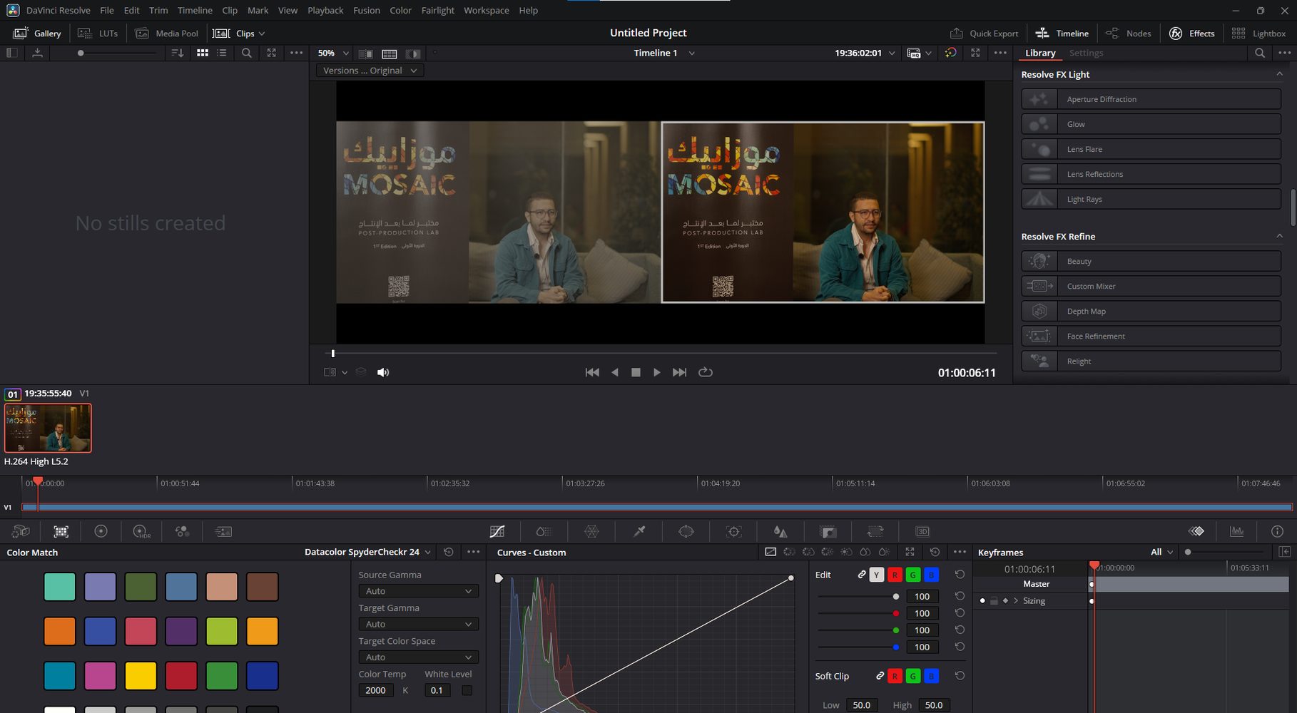 Grading in DaVinci Resolve